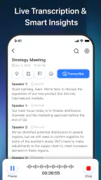 Proactor – Transcribe screenshot