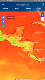 Radar meteorologico screenshot