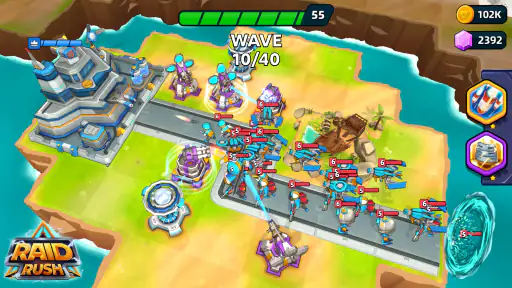Raid Rush: Difesa della torre screenshot