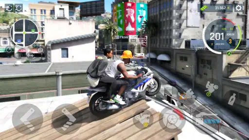 Real Moto 3D Driving Game screenshot