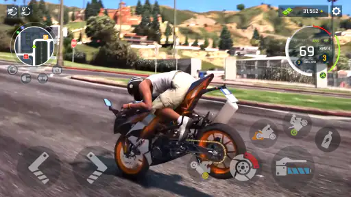Real Moto 3D Driving Game screenshot