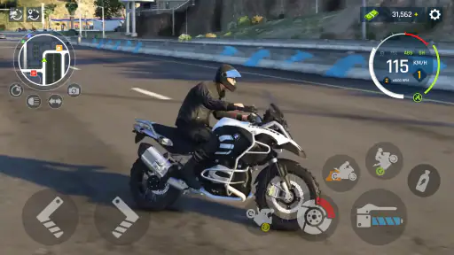 Real Moto 3D Driving Game screenshot