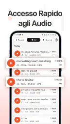 Registratore Vocale&Audio Pro screenshot