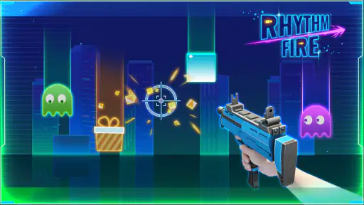 Rhythm Fire – Sparatutto EDM screenshot