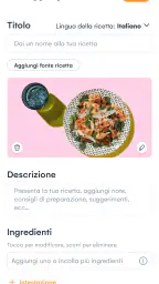 Samsung Food: Pianifica pasti screenshot