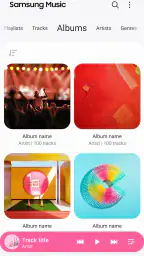 Samsung Music screenshot