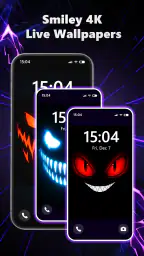 Silly Fun Smile Live Wallpaper screenshot