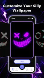 Silly Fun Smile Live Wallpaper screenshot