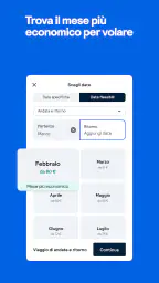 Skyscanner: voli, hotel, auto screenshot