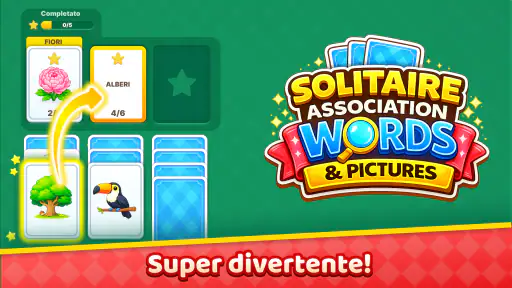 Solitaire Words & Pictures screenshot