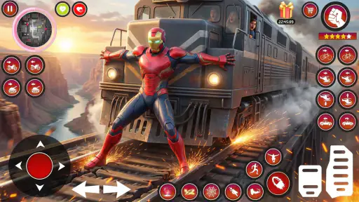 Spider Fighter Rope Ninja Hero screenshot