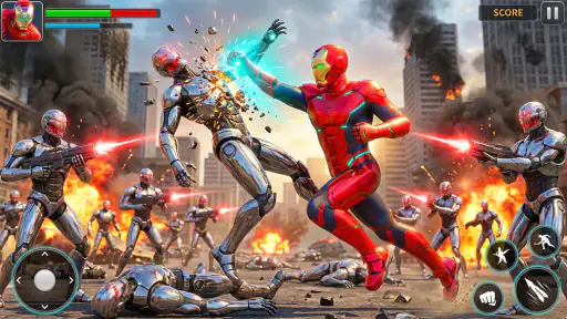 Spider Fighter Rope Ninja Hero screenshot