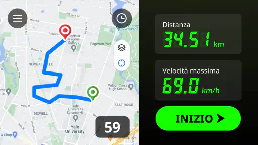 Tachimetro GPS Contachilometri screenshot