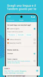 Tandem: scambi linguistici screenshot