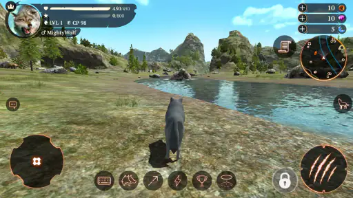 The Wolf: Gioco di Animali RPG screenshot