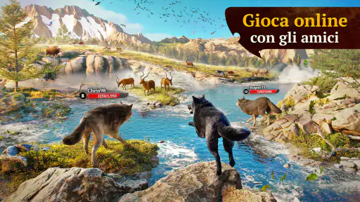 The Wolf: Gioco di Animali RPG screenshot