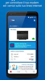 TIM Modem screenshot