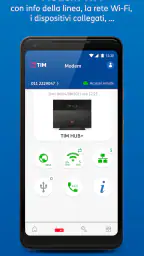 TIM Modem screenshot