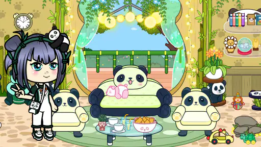 Tizi Panda Casa Giochi design screenshot