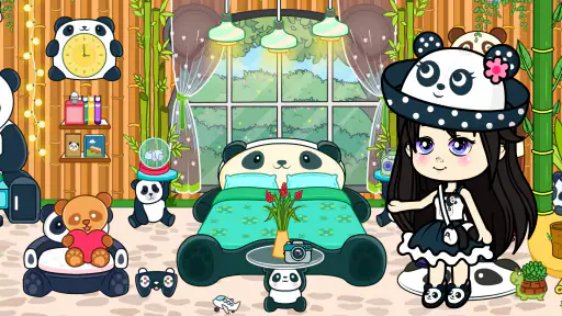 Tizi Panda Casa Giochi design screenshot