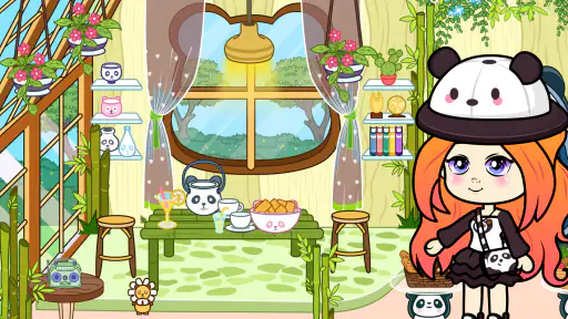 Tizi Panda Casa Giochi design screenshot