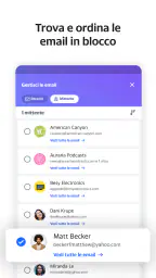 Tutto in ordine con Yahoo Mail screenshot