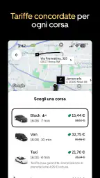 Uber - Viaggia in Italia screenshot
