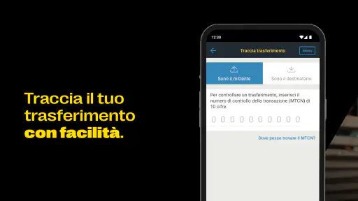 Western Union Italia screenshot