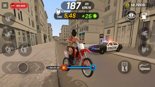 Wheelie Master: Moto Ride 3D screenshot