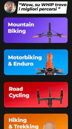 WHIP LIVE Moto, Bici, Trekking screenshot