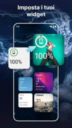 Widgets OS 18: Widget Colorati screenshot
