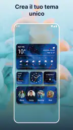 Widgets OS 18: Widget Colorati screenshot