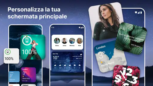 Widgets OS 18: Widget Colorati screenshot