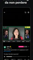 X (Precedentemente Twitter) screenshot