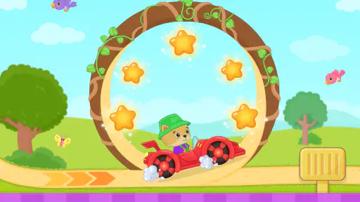 1～5歳の子供と幼児向けの車・レースゲーム screenshot