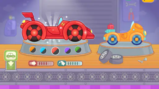 1～5歳の子供と幼児向けの車・レースゲーム screenshot