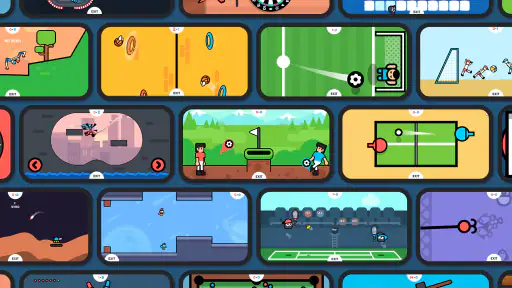 2 人ミニゲーム : チャレンジ screenshot