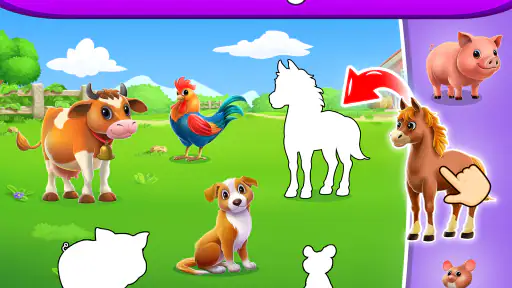2,3,4 歳の幼児向けのベビーゲーム screenshot