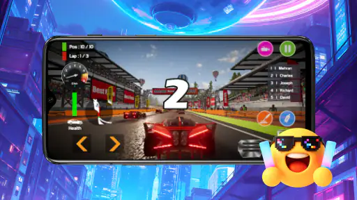 3D Hyper Drift Arena screenshot
