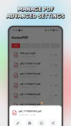 Access PDF - PDFリーダー screenshot