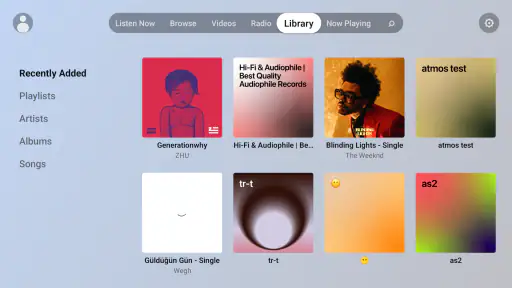 AirTune App Music Player TV screenshot
