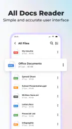 All Documents Reader: PDF Word screenshot