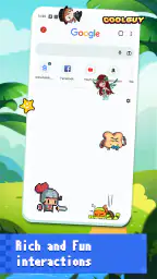 アニメしめじスクリーンペット screenshot