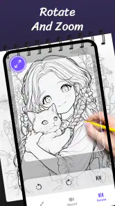 AR お 絵 描 き アプリ- スケッチ 線画 絵 画 screenshot
