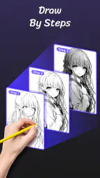 AR お 絵 描 き アプリ- スケッチ 線画 絵 画 screenshot