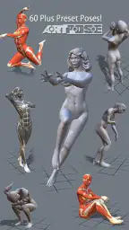 ArtPose Female Edition screenshot