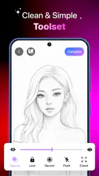 ARアート・ドローイング：トレース＆ペイント screenshot