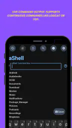 aShell - Your Local ADB Shell screenshot