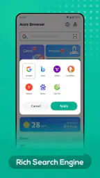 Aura Browser screenshot