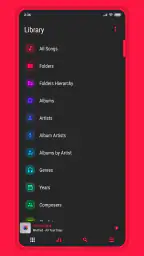 Aurora - Poweramp Skin screenshot